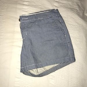 Checkered Shorts